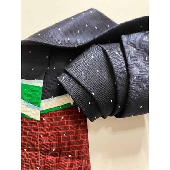 Vintage 90's Looney Tunes Bugs Bunny Tweety Taz Sylvester Mens Silk Tie Christma - Picture 7 of 7